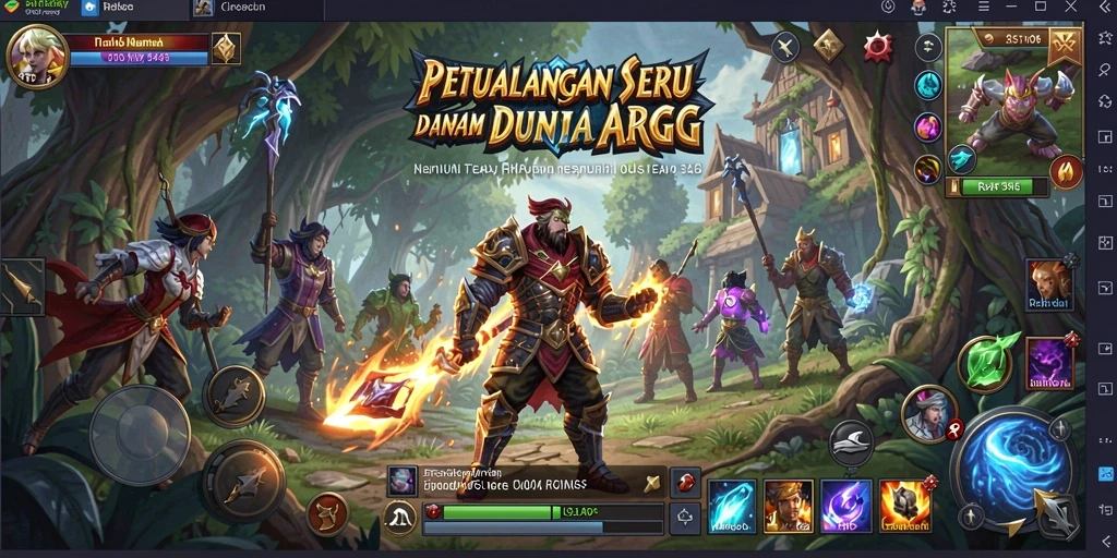 Tampilkan gameplay seru dan fantastis dari 3446.