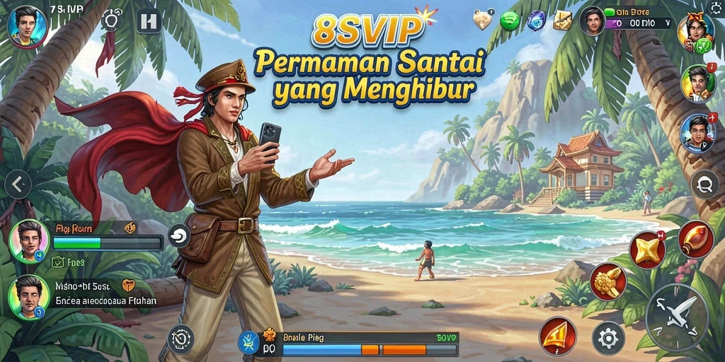 Tampilan gameplay 8SVIP yang menarik dan menghibur.