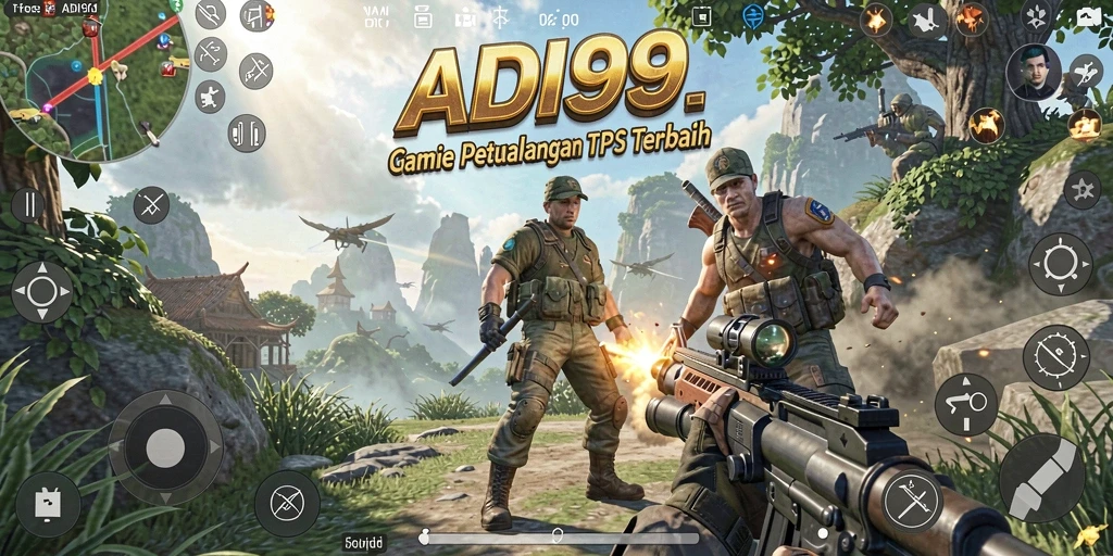 Tampilan gameplay ADI99 yang memukau dan menegangkan.