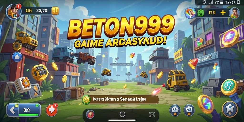 Screenshot BETON999 menampilkan gameplay yang penuh aksi dan tantangan.