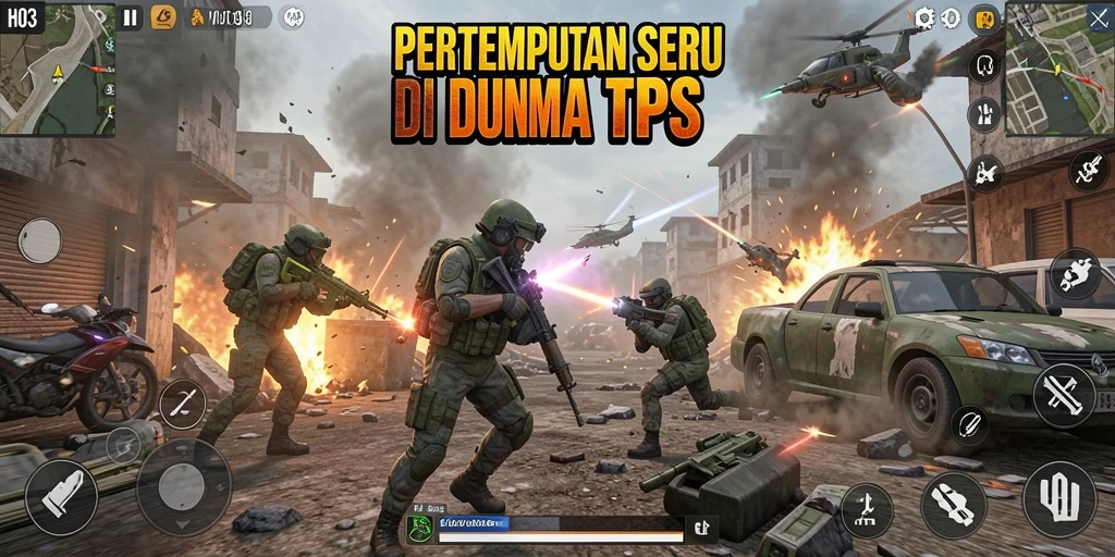 Gameplay H03 menunjukkan aksi tembak-menembak yang mendebarkan.