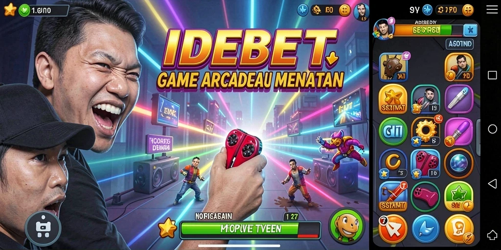 Tampilan gameplay IDEBET yang penuh aksi dan tantangan.