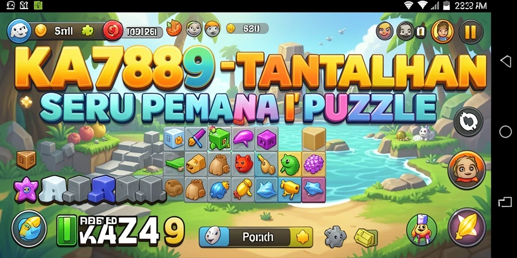 Screenshot KA789 menampilkan gameplay Puzzle yang menarik dan penuh tantangan.